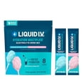 thumbnail image 1 of Liquid I.V.® Hydration Multiplier - Cotton Candy | Electrolyte Powder Drink Mix | 1 Pack (16 Servings), 1 of 5
