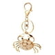 thumbnail image 1 of Forma de cangrejo llavero colgante bolsa colgante llavero decoración llave adorno, 1 of 5