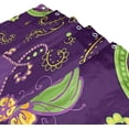 thumbnail image 3 of Coolnut Mardi Gras Shower Curtain Bathroom Decor Watercolor Shower Curtain Sets Fabric Cloth Bathroom Curtains with Hooks 60x72 Inch, 3 of 6