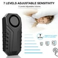 thumbnail image 2 of Wsdcam Bike Alarm with Remote Wireless Anti-Theft Waterproof Vibration Alarm for Bicycle Motorcycle Scooter, 2 of 7