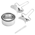 thumbnail image 1 of Miangastore Dumpling Mold Silver Round 6Pcs 7.1x7.1x3.6In, 1 of 8