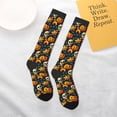 thumbnail image 6 of Bingfone Compression Socks for Women and Men Long Socks for Running Athletic Cycling Nurse-Halloween Skull, 6 of 8