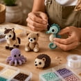 thumbnail image 6 of Cute Animal Pearl Bead Creation Kit, All Inclusive Handmade Art Set, Decor Accessory Making Pack for Desktop Display and Daily Leisure Hobby, 6 of 7