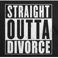 thumbnail image 4 of Old Glory Mens Straight Outta Divorce Funny Short Sleeve Graphic T Shirt, 4 of 6