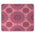 thumbnail image 1 of Purple Mandala Mouse Pad, Filigree Artwork Inspired Bohemian and Oriental Display, Rectangle Non-Slip Rubber Mousepad, Coral Fuchsia, by Ambesonne, 1 of 2