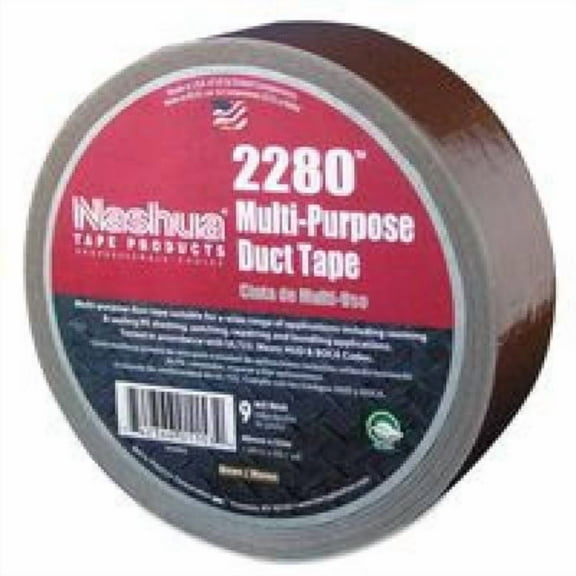 Nashua Duct Tape,Brown,1 7/8 in x 60 yd,9 mil 2280