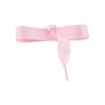 thumbnail image 4 of INSPIRE CHIC 1 Pair Colorful Ribbon Satin Silky Flat Wide Shoelaces Shoestrings for Sneakers Pink 120cm/47.24", 4 of 4
