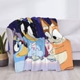 thumbnail image 3 of Rozeui Bluey for Flannel Blanket, Soft Fuzzy Plush King Blanket for Winter, Thick and Warm All-Season Bed Throw-50"x40", 3 of 6