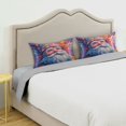 thumbnail image 5 of Dailycode Satin Pillow Case Queen Silk Pillow Cover for Hair and Skin Envelope Closure Cartoon Colorful Gnome 20"x30", 5 of 9