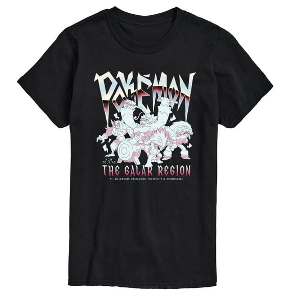 Pokémon - Pokémon Heavy Metal - Men's Short Sleeve Graphic T-Shirt