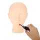 thumbnail image 4 of Entrenamiento de cosmetología de silicona con cabeza de maniquí profesional para práctica de maquillaje, 4 of 5