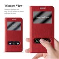 thumbnail image 3 of Cadorabo Étui pour Samsung Galaxy J5 2016, Protection d'Écran, Portefeuille, Cuir PU, Flip Magnétique, Smart View, 3 of 5