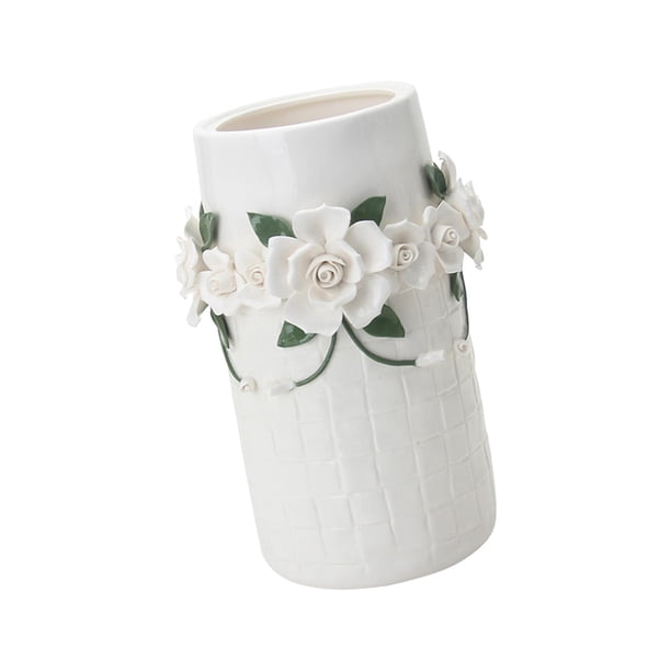 Jarrón de cerámica para flores, macetero de mesa, macetero de jardín, florero de cerámica L