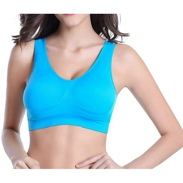 Women's Workout Sports Bra with Removable Pads Comfortable