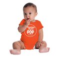 thumbnail image 4 of Tootsie Roll Pop Orange Flavor Romper Boys or Girls Infant Baby Brisco Brands 12M, 4 of 6
