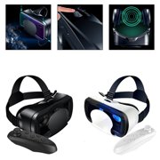 High Performance VR Headset with Adjustable Features and Game Controller