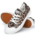thumbnail image 5 of JENN ARDOR Women's Canvas Sneakers Low Lace-up Casual Shoes Comfortable Walking Flats, 5 of 8