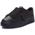 thumbnail image 6 of Kickers Tovni Lacer Youth Lace Up Leather Sporty Shoes In Black Size 4, 6 of 6