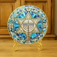 thumbnail image 4 of Hanukkah Decorative Window Suncatchers with Traditional Jewish Symbols for Home and Holiday Celebrations, 4 of 7