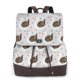 thumbnail image 1 of Balery Cute Swan Mochila de Cuero para Mujeres, Gran Capacidad, Bolsa de Viaje Multifuncional, Mochila de Cuero y Bolsa de Hombro para Mujeres, 1 of 4