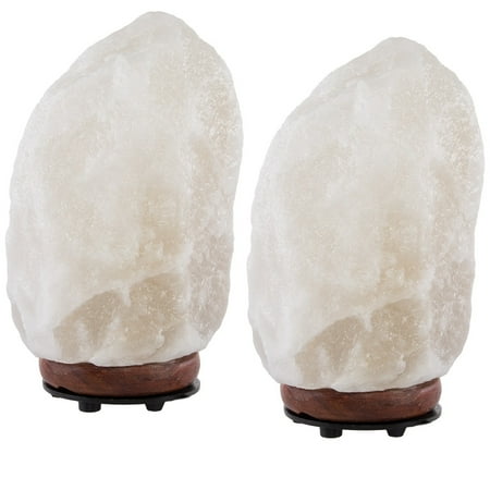 Rock Sphere - Simply Genius Himalayan Salt Lamp Lights, Electric Natural Crystal Salt Rock Lamp With Bulb & Cord, Air Purifier Night Light For Bedrooms Salt Lamps