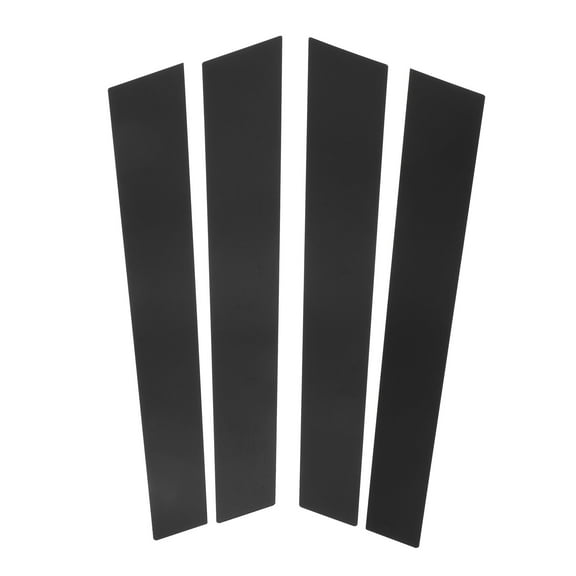 4 Pcs Door Pillar Window Trim for Porsche Panamera 2009-2016 Black Front Rear Left Right Anti Scratch Sticker Pillar Posts Door Outer Exterior Cover
