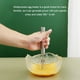 thumbnail image 5 of Ounissouiy Herramienta de cocina mezcladora de huevos de acero inoxidable fácil de limpiar para recetas DIY batidor de huevos de acero inoxidable Cocina y Comedor, 5 of 6