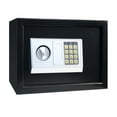 thumbnail image 1 of Digital Safe Box Mini Steel Safes Money Bank Small Household Password Key Safety Security Box Keep Cash Jewelry Document ,Easy Installation, 1 of 7