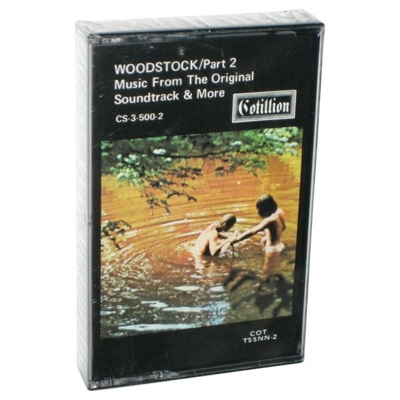 Woodstock Part 2 Music From The Original Soundtrack & More (1988) Audio Cassette Tape