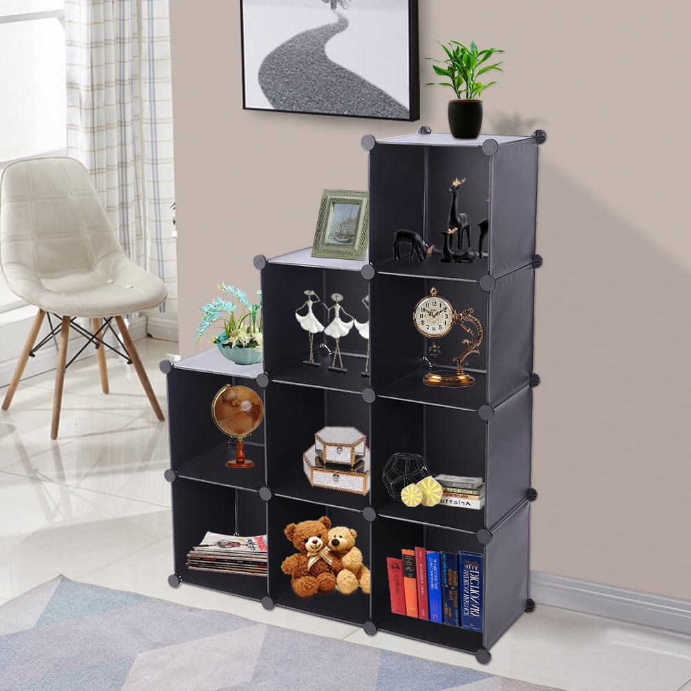 Details about   9-Cube Closet Organizer Storage Shelves Cubes Organizer Book Shelf DIY Cabinet 