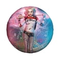 thumbnail image 2 of Suicide Squad Harley Quinn Spare Tire Cover Waterproof Dust-Proof Universal Wheel Tire Cover Protector Accessories 14" 15" 16" 17", 2 of 7