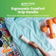 Evercare Gain Scented Lint Roller Twin Pack, 90 Sheets Per Roll, 180 Total Sheets, Ergonomic Handle