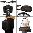 thumbnail image 5 of Mosiso Bike Rack Bag Waterproof Bicycle Rear Seat Bag Trunk Cooler Storage Saddle Shoulder Bag Cycling Luggage Bag with 2 Removable Bike Panniers, 5 of 8