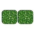 thumbnail image 7 of Xecao Happy St. Patrick's day for Foldable Car Sun Shades (2-Pack) offer sun protection with an easy-fold design for convenient windshield shading., 7 of 7