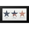 thumbnail image 2 of Allen, Kimberly 14x9 Black Modern Framed Museum Art Print Titled - God Bless America, 2 of 5