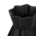 thumbnail image 4 of Sagebrook Home Glass, 10"H Classic Vase, Black, Bud, Wood, Contemporary, 9"H, Solid Color, 4 of 7
