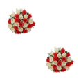thumbnail image 4 of Toystoory Flores artificiales Flores de seda Hotel de boda Ramo de rosas Accesorios de fotografía Type2 NO2, 4 of 6