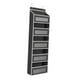 thumbnail image 3 of Organizador de almacenamiento para puerta, colgador de puerta, ahorrador de espacio, gran capacidad, 5 unidades Negro, 3 of 9