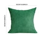 thumbnail image 3 of ¡Oferta! Funda de almohada de poliéster de 50,8 x 50,8 cm, moderna y contemporánea, con diseño de rayas azul marino (2 unidades) (sin relleno), 3 of 8
