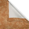 thumbnail image 5 of Ambesonne Burnt Orange Grommet Curtain, Dandelion Poppy, 50" x 72", Burnt Orange and White, 5 of 6
