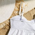 thumbnail image 7 of Wxirdiow Girls Bathing Suit Toddler Swimsuit Girl Two Piece Bathing Suit Ruffle Adjustable Straps Bikini Set Baby Summer Beach Swimwear White Size,10-11 Years, 7 of 7