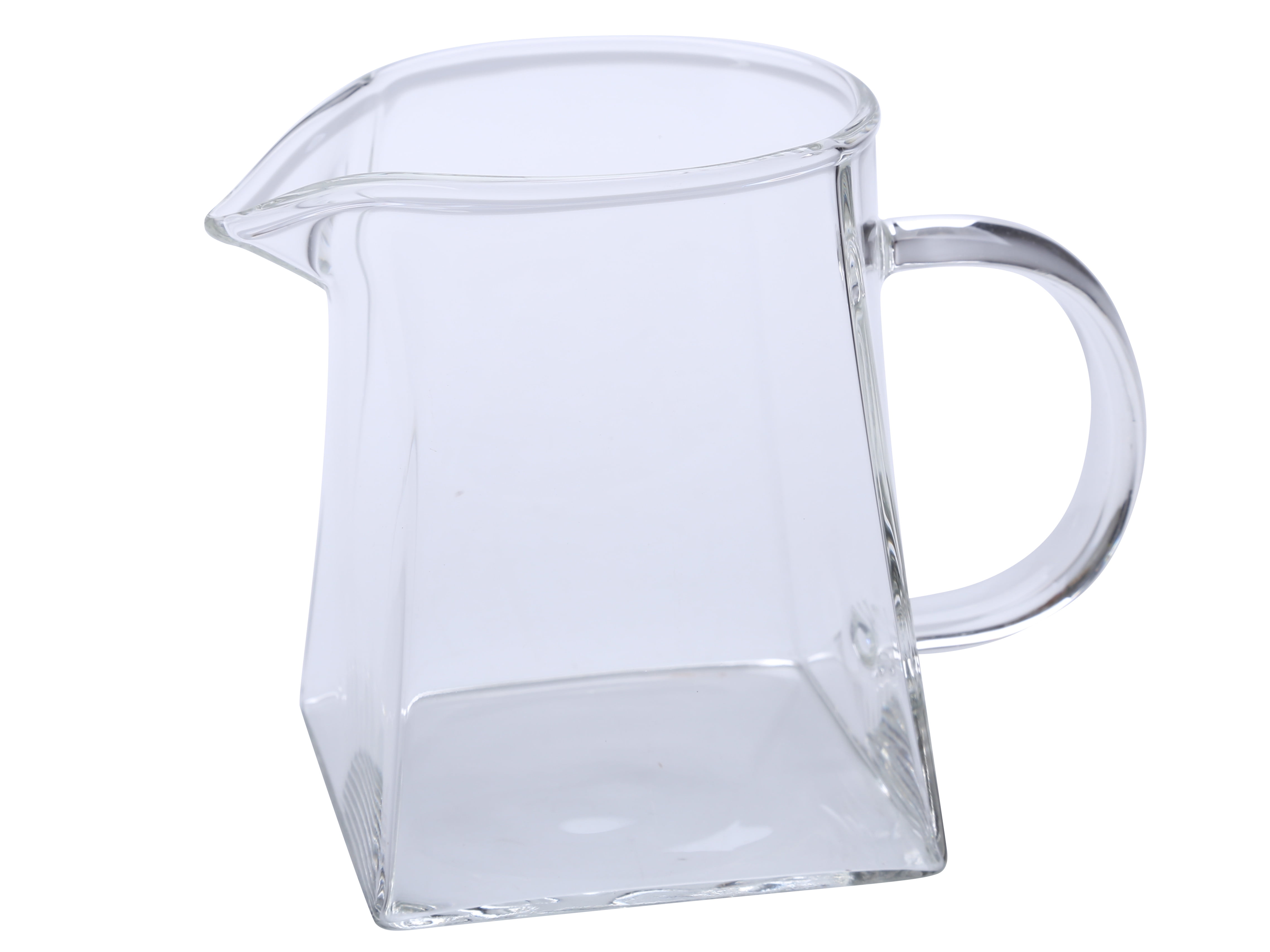 Small glass pitcher glass milk pitcher glass creamer pitcher glass