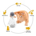 thumbnail image 4 of Ourlova Interactive Cat Motion Toy Pet Smart Electronic Tumbler Ball Cat Toy Chaser for Kittens Entertainment Exercise, 4 of 9