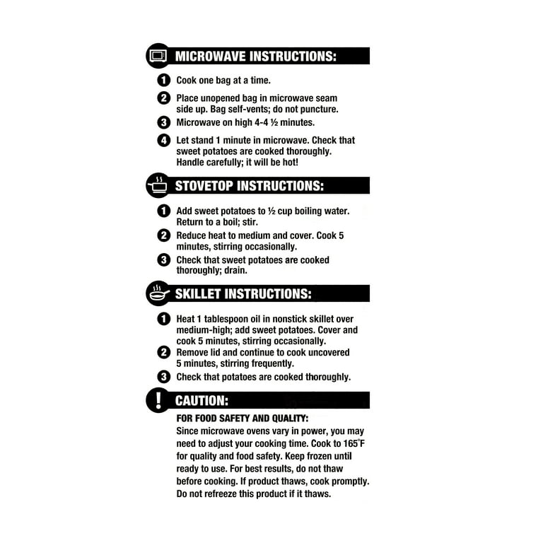 Great Value Sweet Potatoes, 10 oz (Frozen)