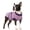 PURPLE, variant on DOVACKA Dog Recovery Suit After Spay Neuter Surgery, Breathable Cotton Anti-Licking Wound Protection Onesie, Bodysuit with Roll-Up Potty Design, Elastic Recovery Shirt for Small Medium Large Dogs 