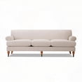 thumbnail image 2 of Alana Lawson Three-Cushion Sofa in Sky Neutral Beige Polyester for Living Room, 2 of 10