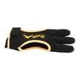 thumbnail image 1 of Three Finger Archery Finger Guard Leather Finger Tabs Gloves for Recurve Longbow, 1 of 2