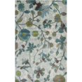 thumbnail image 1 of HomeRoots 349848 7 ft. 10 in. x 10 ft. 10 in. Polypropylene Teal Area Rug, 1 of 1