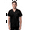 Black, variant on Sivvan Unisex V-Neck 3 Pocket Scrub Top (Available in 15 Colors)