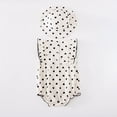 thumbnail image 4 of Ymyiu Newborn Dresses for Baby Girls Baby Girl Romper Dress Outfit Sleeve Rompers with Headband 12 18 Months (White,12-18 Months), 4 of 9
